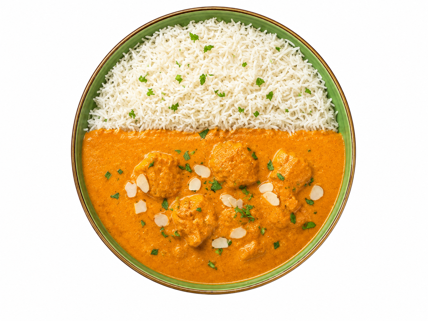 Butter Chicken + Mango-Lassie